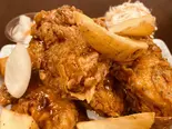 醬油チキン 9個 Soy Sauce Chicken 9p（韓国料理ベコパ 高円寺支店）