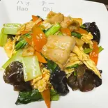 豚肉きくらげ玉子炒め(木須肉)（Hao Chi 2号店）