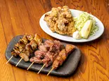 おまかせやきとん串盛り5本・お好きな揚げ物セット（やきとんひなた 豪徳寺店）