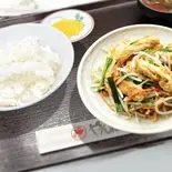 麩ちゃんぷるーセット Wheat Bran Chanpurū Set（沖縄料理 やんばる 新宿総本店）