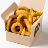 オニオンリング＆ポテト [Onion Rings ＆ French Fries]（ポーたま 福岡赤坂店）