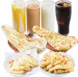 ドリンクナンセット Drink and Naan Set(yabin鷺沼駅前店 (ダルタドカ カレー半額 ¥940—>¥470))