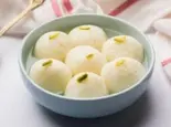 白いラスグラ(2個)（インドレストランILU）