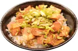 わさび鴨丼(ラーメンNO.ONE町屋店)