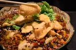 白身魚の激辛唐辛子煮込み（西安刀削麺 匠心）