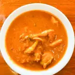 チキンマッシュルームコルマカレー chicken mushroom korma curry(インドネパールレストランアムル)