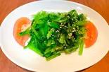 さっぱり小松菜（中国家常菜 祥龍房）