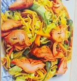 Chicken chaumein チキンチャウミン(アジアンダイニング&バー フルムーン)
