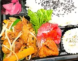 牛肉と野菜の焼肉風弁当(餃子工房ちびすけ 梅田総本店)