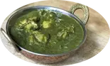 ほうれん草チキンカレー（マリカ 湯島店）