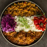 『人気No.1』代官山ワインバー発|キーマ×チキン 2種あいがけスパイスカレー(Baro spice | 代官山のスパイスカレー)