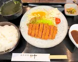 ビーフカツ定食(1日5食限定)（焼肉酒場 叶）