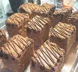 チョコレートミルクメイド練乳ケーキ Chocolate milkmade condensed milk cake（T＆A COZY CAFE FOOD）