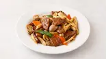豚レバーとニンニクの炒め（知味軒）