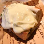 チーズステーキサンドイッチ トッピングEXチーズ（Fujiyama Bar 六本木）