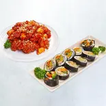 チキン＆やさいキンパセット/Chicken＆Vegetable Kimbap Set（DARSHAN Dinning）