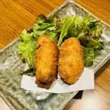 カキフライ 2ケ（大衆魚酒場 魚の舞）