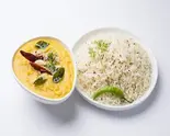 1カレージラライスセット 1 curry Jeera Rice set（インド料理 ケバブ ＆ ビリヤニ ハウス Indian Restaurant Kebab ＆ Biryani house）