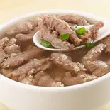 牛肉滑粉(牛肉とろみスープ)（中国料理 壺家大排档）