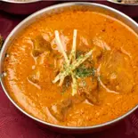 マトンカレーナンセット Mutton Curry Nan Set(ハラル料理 大阪ハラルムガル 本町店)