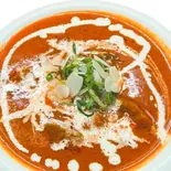 マトンカレー ナンセットMutton curry set(インドカレー 金丸)