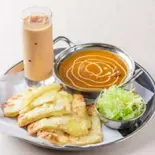 スモールチーズナンセット small cheese nan set(インドネパールレストランアムル)