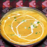 豆とチキンカレーDal chicken +Nan（カマル 千葉美浜店 Kamal Restaurant）