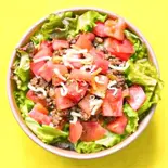 トマトタコライス（ヘルシーおいしいタコライス）