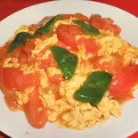 トマトと玉子の中華風炒め(中国料理 菜香園)