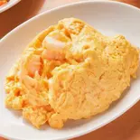 エビと玉子の炒め/虾仁炒蛋 Shrimp ＆ Egg Stir-Fry（中華料理 とらの子）