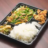 青椒肉絲弁当（台湾料理 営業中 福島店）