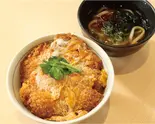 ヒレかつ丼(3枚)ミニうどん付（とんかつの和吉 岡山駅前店）