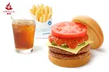 【ドリンクセット】スパイシーダブルモスチーズバーガー(モスバーガー 薬院店)