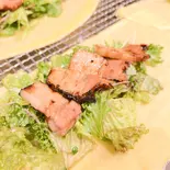 マヨなし焼豚サラダミニクレープ（sweets bar jsjs）