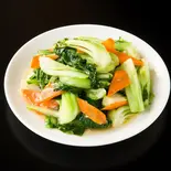 チンゲン菜炒め Stir-Fried Bok Choy（中華料理上海亭 木場店）