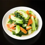 チンゲン菜炒め（中華料理上海亭蕨店）