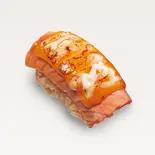 サーモンマヨチーズ炙り（立食い寿司みさき 上野3153店）