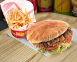 ⑩ピタビッグチキン+ポテトのセット Pita Big Chicken+Potato(French Fries)（メガケバブ名大店）
