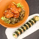 ヤンニョム+キンパ(韓国料理 情)