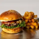 チーズテリヤキバーガー（BLACK ROCKS BURGER SHIBUYA）