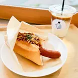 【お得!セットE】ホットドッグセット(TALUTO DOT COFFEE 武蔵新城店)