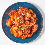 ヤンニョムチキンハーフ/Sweet＆Spicy Chicken（麻薬キンパ）