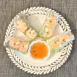 海老の生春巻き【2本セット】（Vietnamese Dining ＆ Cafe GAO）