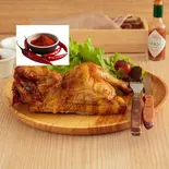 特製レッドチリペッパーローストチキン 半身(4ピースカット)（【油不使用のローストチキン】JOY ROASTER(ジョイロースター)）