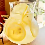 自家製レモンスカッシュ(cafe ふぅ)