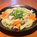 牛すじ焼きうどん（新世界串かつ39）