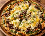 濃厚チーズ×プルコギチヂミハーフ（【サムギョプサル＆韓国弁当専門店】チョデ新井薬師前店）