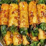 焼き豆腐巻き(烤豆腐卷)（正宗中国味·羊大厨）