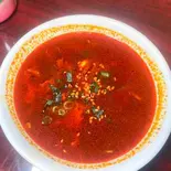ユッケジャンスープ(小) Yukgaejang Soup (Small)（韓ビビンバ石焼家）