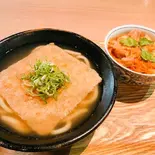 きつねうどん+ミニ親子丼セット（釜喜利うどん）